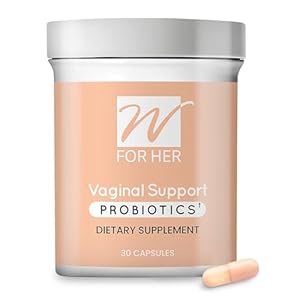WforHer Vaginal Support Probiotics for Women -Feminine Care – Support Healthy Vaginal Flora and pH Balance – Clinically Tested – 30 Capsules (Pack of 1)