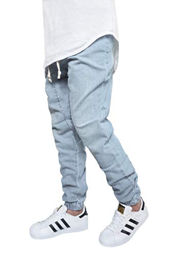 URBANJ Men's Stretch Twill Drop Crotch Jogger Pants S-5XL2