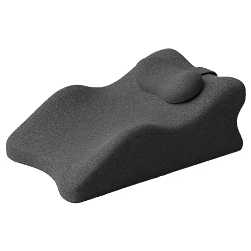 Almohada de espuma para piernas - cuña de altura para tobillos y rodillas, cojín para las piernas | Cómodo descanso ergonómico espuma mejora la circulación, almohada para piernas con cojín para