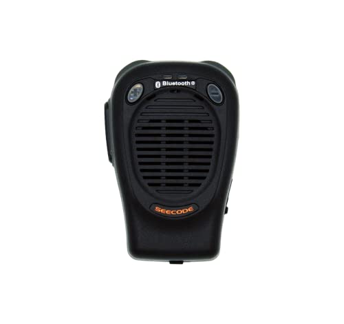 Seecode Seecode SCP960Plus - Microfono altoparlante remoto, ad alta voce oltre 100 dB, PTT (Push to Talk), auricolare Bluetooth, walkie-talkie, zello, radio Twoway, firstnet, IOT, cancellazione del
