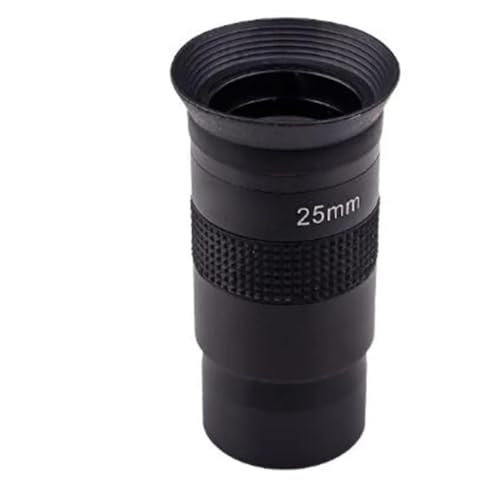 Ocular PL 25 mm de 1,25 pulgadas con película verde para nitidez óptica