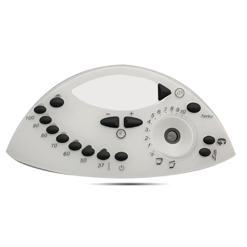 PIESSEONLINE - Mascherina Bimby TM31 Compatibile - Facile da Installare - Completa di Tasti - Protegge il Robot da Cucina da Schizzi e Umidità - Aderenza Perfetta, Stabile e Resistente
