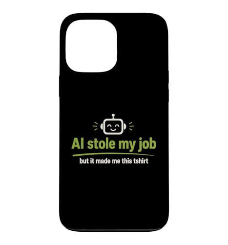 AI Stole My Job Tech ���[���A ���{�b�g�f�U�C�� �X�}�z�P�[�X iPhone 13 Pro Max �p