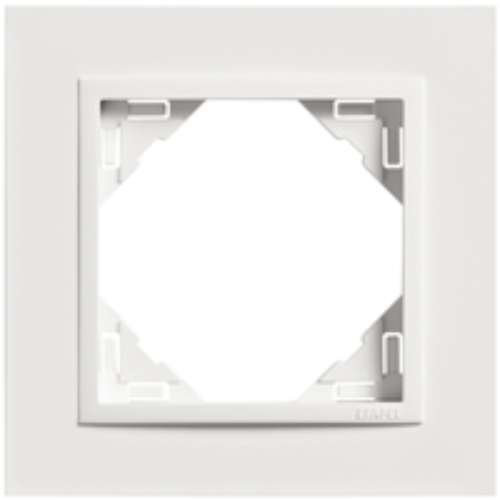 Efapel logus 90 - Marco simple logus blanco/blanco Cover