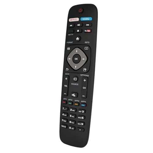 Télécommande Philips URMT41JHG003 pour Smart TV noire - 3