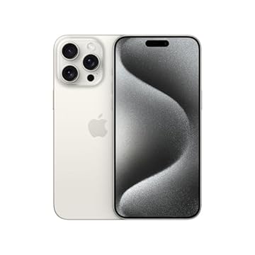 Apple iPhone 15 Pro Max (256 GB) — Titânio branco