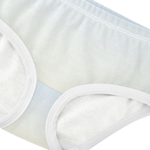 Joisal Cotton Girls Underwear Toddler Elegant Blue Cornsilk Gradient Panties Little Girl Flower Kids Undies Briefs 2t4