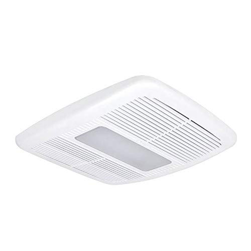 Breez RAD80LED 80 Cfm Exhaust Bath Fan Led Dimmable Light With Heater thumb #1