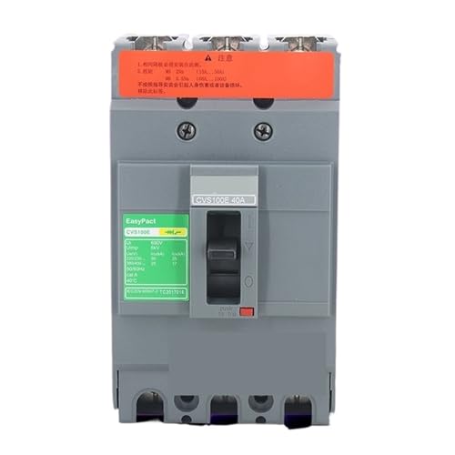 Disjoncteur à boîtier moulé CVS100E TM40D évite les surcharges sur réseau 40A