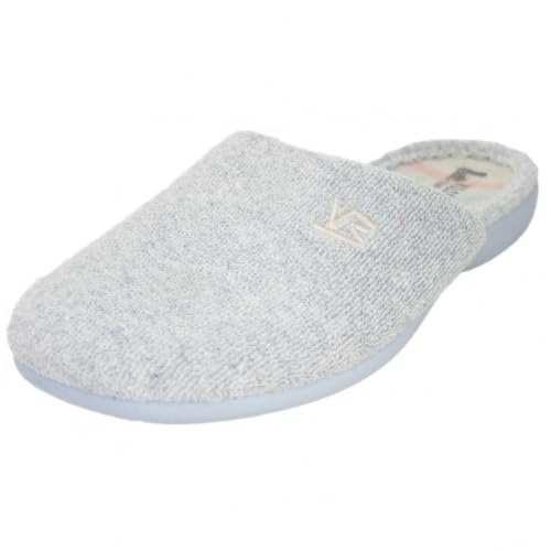 Chaussures en coton VulcaBicha 4960 tissu mauve chausson confort femme