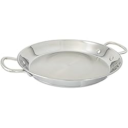 Mejores Paelleras Valencianas GUISON - Paellera Valenciana Inox Vitro Guison 28 Cm