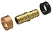 Zurn QQC33CGXNPK1 Crimp XL Transition Coupling, 1/2" CTS PEX x 1/2" CTS Polybutylene, Brass (Pack of 10)