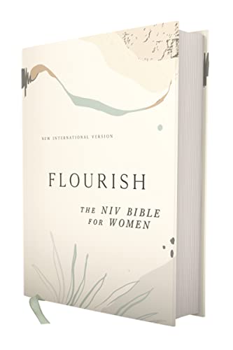 Image of Flourish: The NIV Bible for Women, Hardcover, Multi-color /Cream, Comfort Print