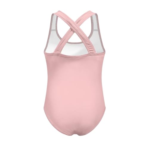 Image of Girls One Piece Swimsuits Axolotl Cross Back Swimwear Beach Summer Quick Dry Beach Bathing Suit