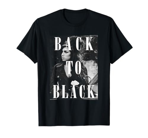 Photo de Amy Winehouse Back To Black Soul Music by Rock Off T-Shirt