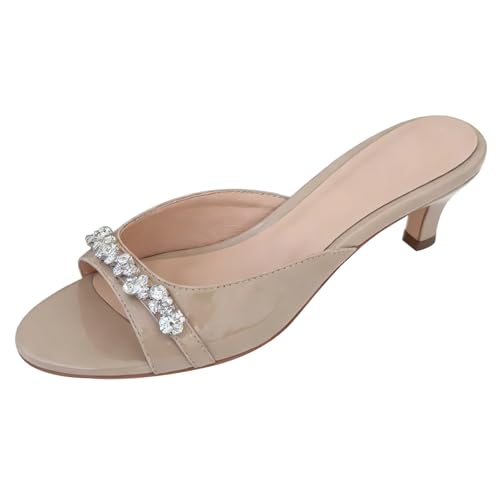 Talons hauts Gicoiz sandals femme mule avec semelle confort absolu