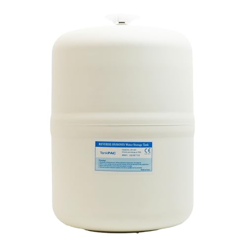 Neo-Pure TP-12P Reverse Osmosis Storage Tank Powder Coated Steel w/Tank Valve Female Elbow 1/4