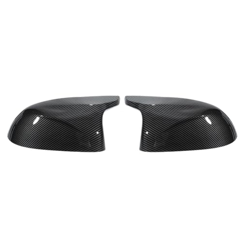 Coque de rétroviseur BMW X3 F25 LCI fibre noire de rechange auto