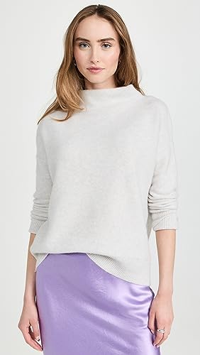 Image of Vince Women's Boiled Funnel Neck Pullover