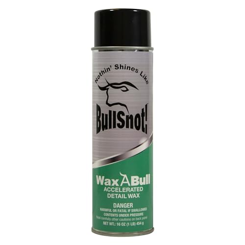 Cera líquida para autos Bullsnot WaxABull 16oz miniatura 1