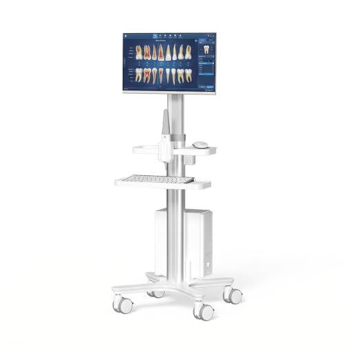 GZGKRP Dental Intraoral Scanner Cart, Height Adjustable Mobile...