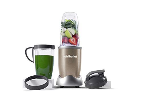 NutriBullet PRO 900 Series Nutrient Extractor, Blender & Mixer (9 Piece Set), Champagne by NutriBullet - Used condition - CA$66.83