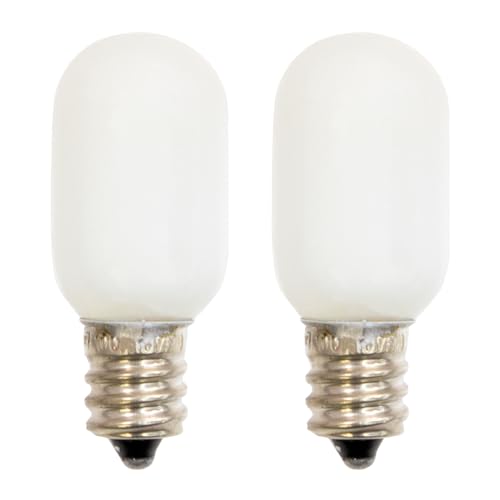 マクサー電機 簡易包装品 ナツメ球 T20 形 3W 口金 12mm (E12) 発光色 電球色 外装色 白 1個入 常夜灯 豆電球 ペンダントライト 提灯 小型の照明器具等に 白熱電球