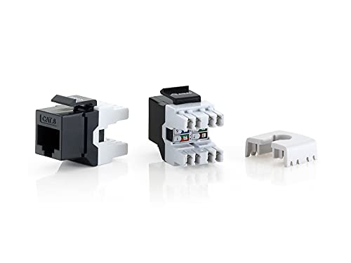 Equip Keystone Lot de 8 connecteurs Jack non blindé Cat.6 LSA