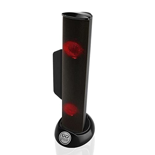 accessory power LED Speaker Clip-ON Sound BAR (RED)