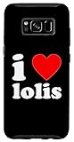 I LOVE LOLIS Funny Anime Manga Girls Cute Kawaii Japan Asia Case