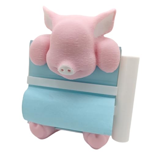 Pig Sticky Note Holder with Pen Holder