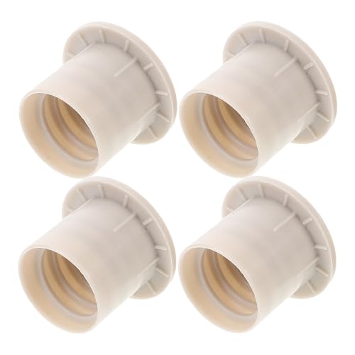 HEANUJJ Tapones de Plástico para Tornillos de Fijación para Toboganes Infantiles, 4 Piezas Gris, Instalación Rápida para Juegos al Aire Libre Seguros