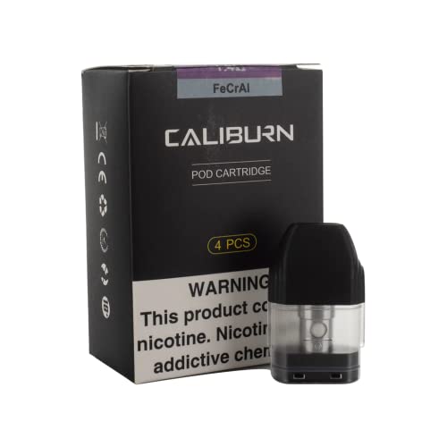 Uwell Caliburn Replacement Pods, 1.4 Ohm No Nicotine