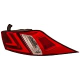 HEADLIGHTSDEPOT Outer Tail Light Right Passenger Side Compatible With 16 Lexus IS200t / 14-15 Lexus IS250 / 16 Lexus IS300 / 14-16 Lexus IS350 CAPA Certified