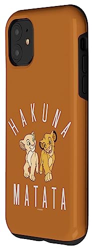 Iphone 11 Disney The Lion King Simba & Nala Hakuna Matata Case #TOP1