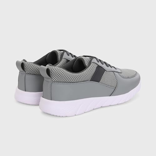 Image of Centrino Lightweight Sneakers for Men | Shoes for Man Stylish | Casual Breathable Lace-Up Canvas Walking Shoes | Cushioned Insole for All-Day Comfort | Anti-Skid Sole | Comfortable Mens Shoes Daily (6822)
