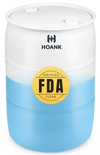 55 Gallon Water Storage Barrel, BPA Free, Emergency Water Supply - Eco Friendly - Made in USA...