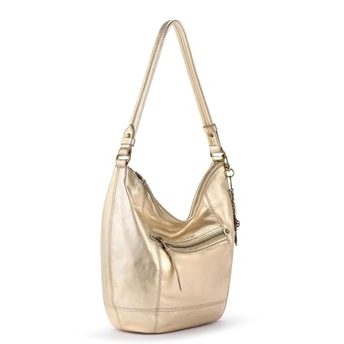 Image of The Sak Sequoia Hobo Bag - Premium Large Leather Women's Handbag for Everyday & Travel - Durable Purse With Zipper Pocket