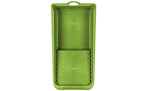 Lackierset 10 x Schaumwalze 11 cm fein gerade | 2 x Farbroller Bügel | 2 x Farbwanne | Malerset Lackierwalzen Lackierrolle Schaumstoff Rollen | Bügel Farbrollen Set klein| Lackwanne Streich Set