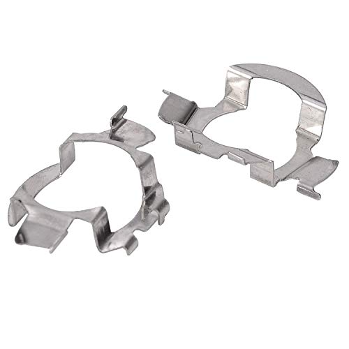 H7 Adapter Holders H7 Bulb Retainers Clik Socket Base for VW Jetta Mercedes-Benz Audi BMW X5 E85 Buick Hyundai Nissan 2 Pack