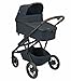 Maxi-Cosi Lila XP Plus – Geländegängiger Kinderwagen ab Geburt, 0–4 Jahre, inklusive geräumiger Babywanne mit extra gepolsterter Matratze und Relax-Funktion, Essential Graphite