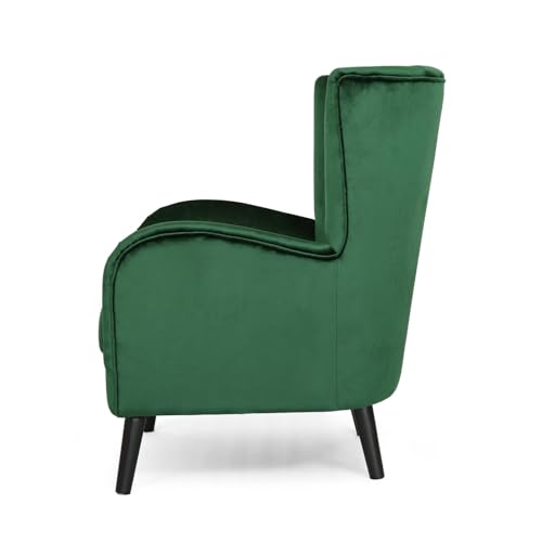 Image of Lakdi The Furniture Co. Modern Home & Living Room Lounge Chair Furniture |pholstery in Velvet | Internal Structure Made in Solid Wood |- (151851291)