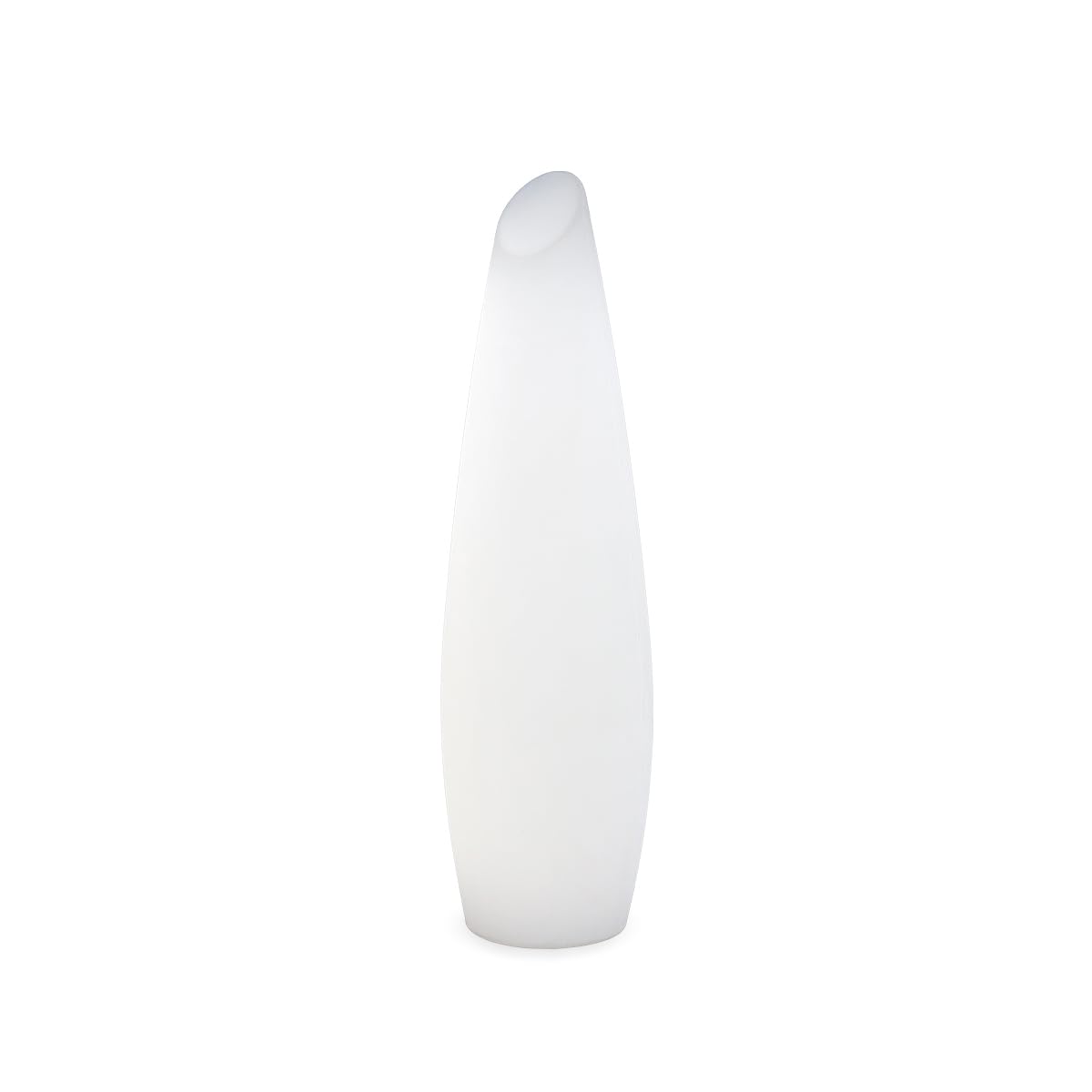 Fredo - Lámpara de pie para exteriores LED con cable H140 cm, color blanco
