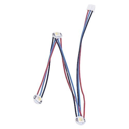 RGBW Mini Button PCB LED mit PTFE-Kabel, Langlebig, DC5V, für 2.4 Stealthburner, Kompatibel mit SB Tool Head Extruder