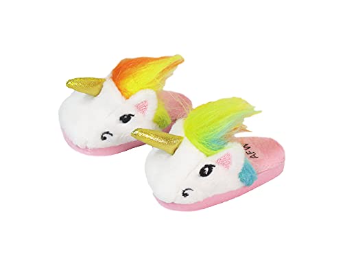 American Fashion World Unicorn Slippers For 18-Inch Dolls | Premium Quality & Trendy Design | Dolls Shoes | Shoe Fashion For Dolls For Popular Brands #TOP1