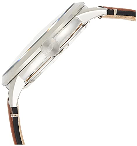 FOSSIL Herrenuhr Townsman, 48mm Gehäusegröße, Mechanisches Automatikwerk, Lederarmba