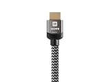 Monoprice Moonrise HDMI High Speed Active kabel - 35 m, szary, 4K przy 60 Hz, 18 Gb/s, HDR, 26AWG, YUV, 4:4:4, CL3 - seria Luxe Active (113758)