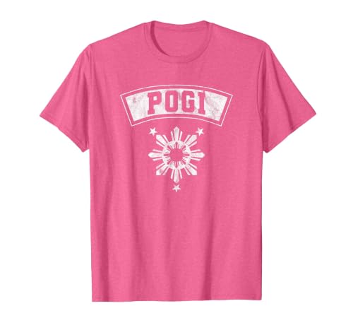 Philippines Filipino Pinoy Pogi Tagalog Handsome Man T-Shirt, Men, Pink Heather, Large