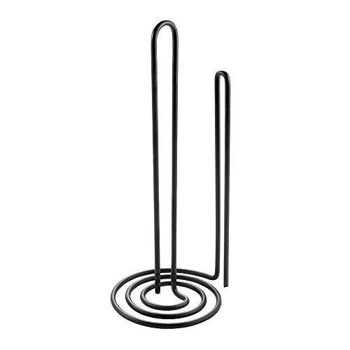 Metaltex Lava Portarrollos Cocina, Negro, 32x15x15