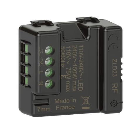 Micromodule connecté avec option variateur pour éclairage Legrand - Céliane with Netatmo - 150W LED
